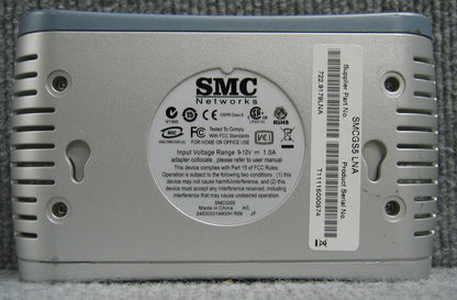 COMMUTATEUR RÉSEAU DE BUREAU ETHERNET 5 PORTS SMC NETWORKS SMCGS5 LNA