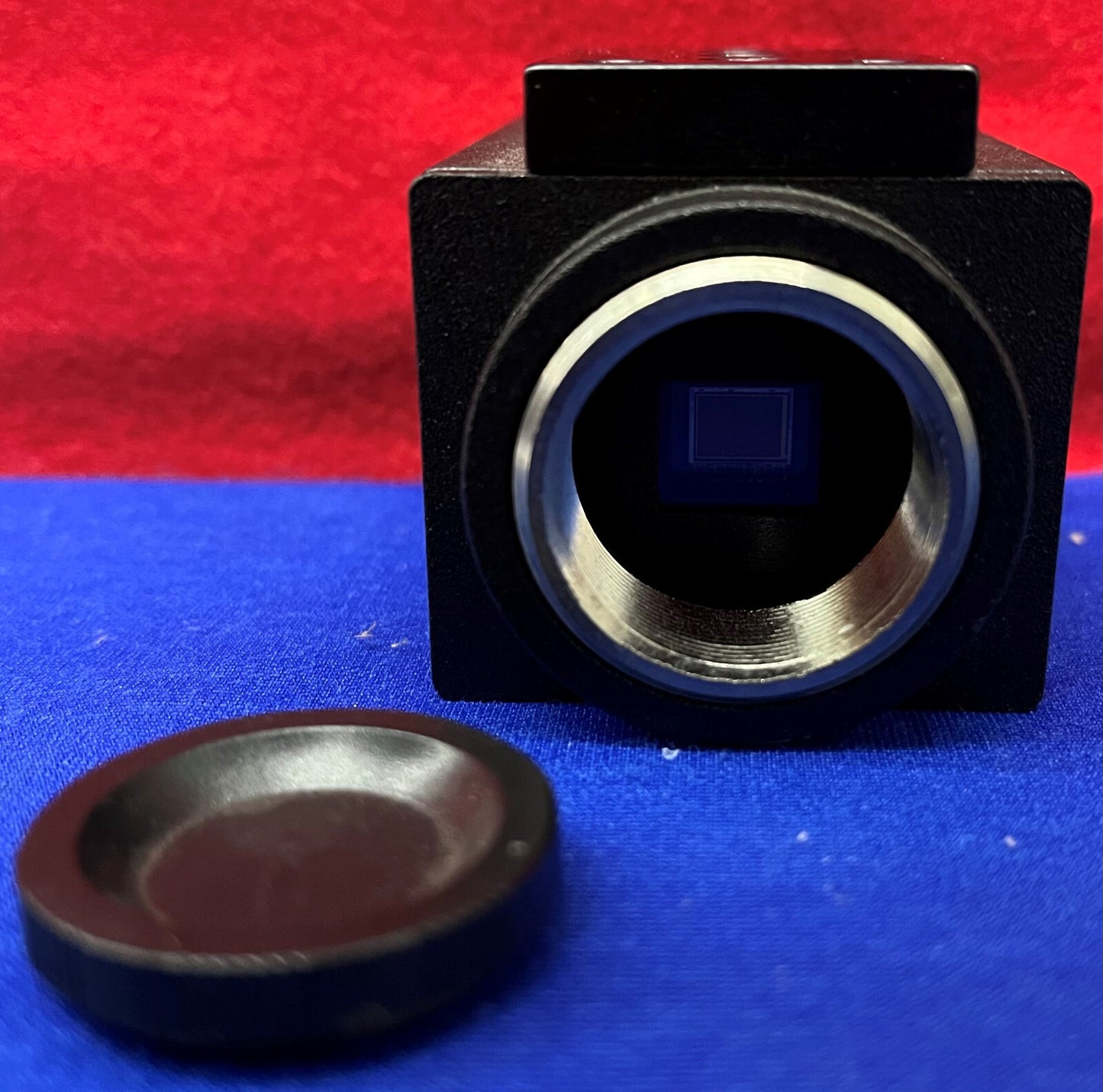 AB Allen Bradley 2801-YE Ser.A Rev.C Machine Vision Camera Adjustable Shutter