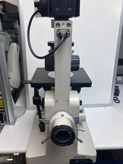 NIKON DIAPHOT INVERTED MICROSCOPE  1.3-40 X MAGNIFICATION FOR PARTS REPAIR