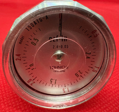 TOHNICHI / MOUNTZ ATG TORQUE GAUGE 150ATG-A ozf-in 2.4-0.05  w/ CASE