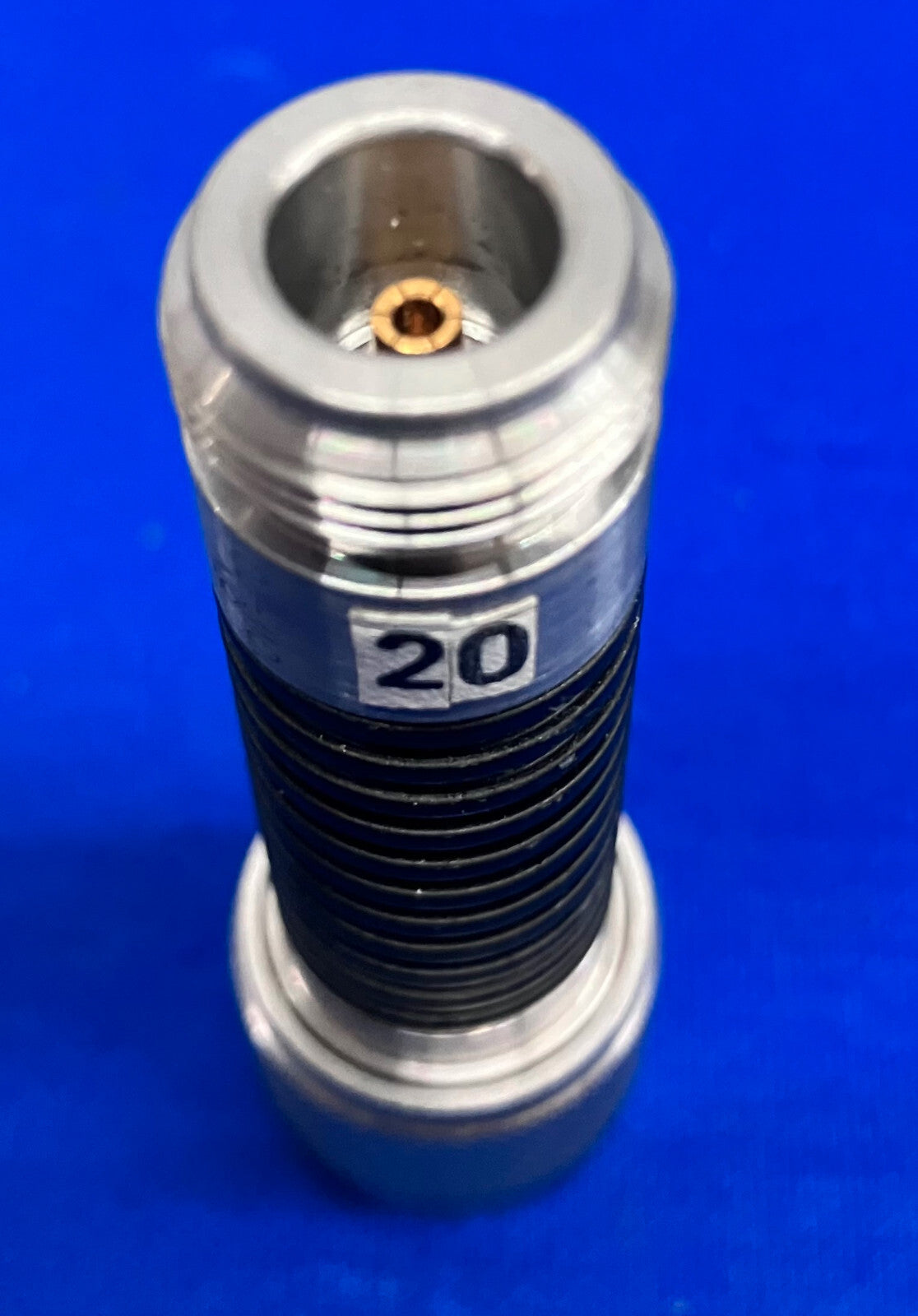 FAIRVIEW MICROWAVE SA6N10W-20 FXD ATTN PLUG-JACK TYPE N 1.2