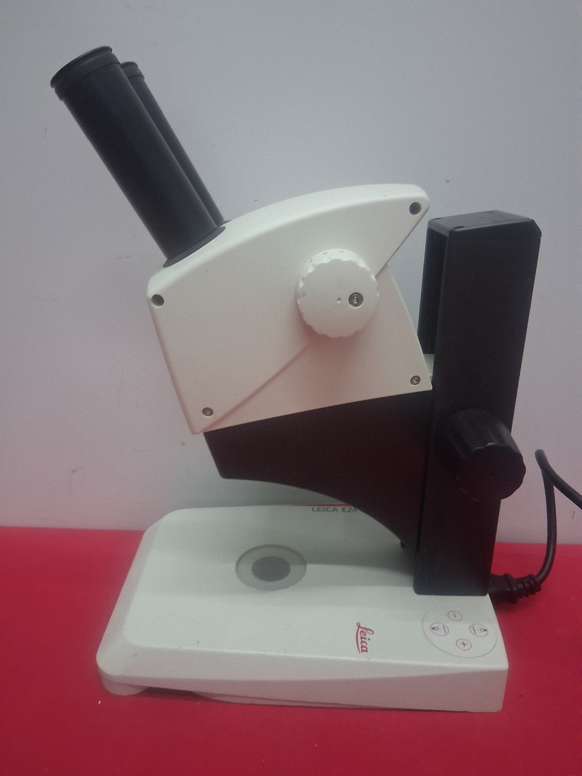 LEICA EZ4 8-35X MAGNIFICATION STEREO MICROSCOPE TOP AND BOTTOM LED PARTS/ REPAIR