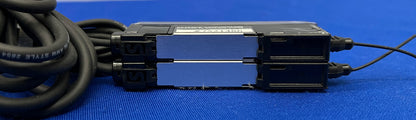 KEYENCE FS-V11-P PHOTOELECTRIC AMPLIFIER  & FS-V12-P FIBER OPTIC AMPLIFIER