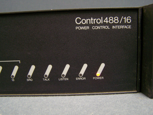IO TECH CONTROL 488/16 POWER CONTROL INTERFACE IEEE488 SN 050912
