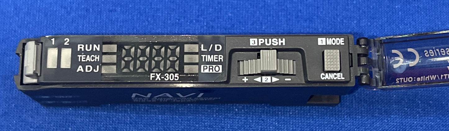 SUNX FX-300 SERIE NAVI FX-305 GEAVANCEERDE SENSOR MET ZICHTBARE INDICATOR