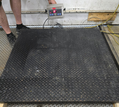 PENNSLVANIA 7500 1000 LB CAPACITY X 0.2 LB 453.6 KG X 0.1 KG 4'X4' PALLET SCALE
