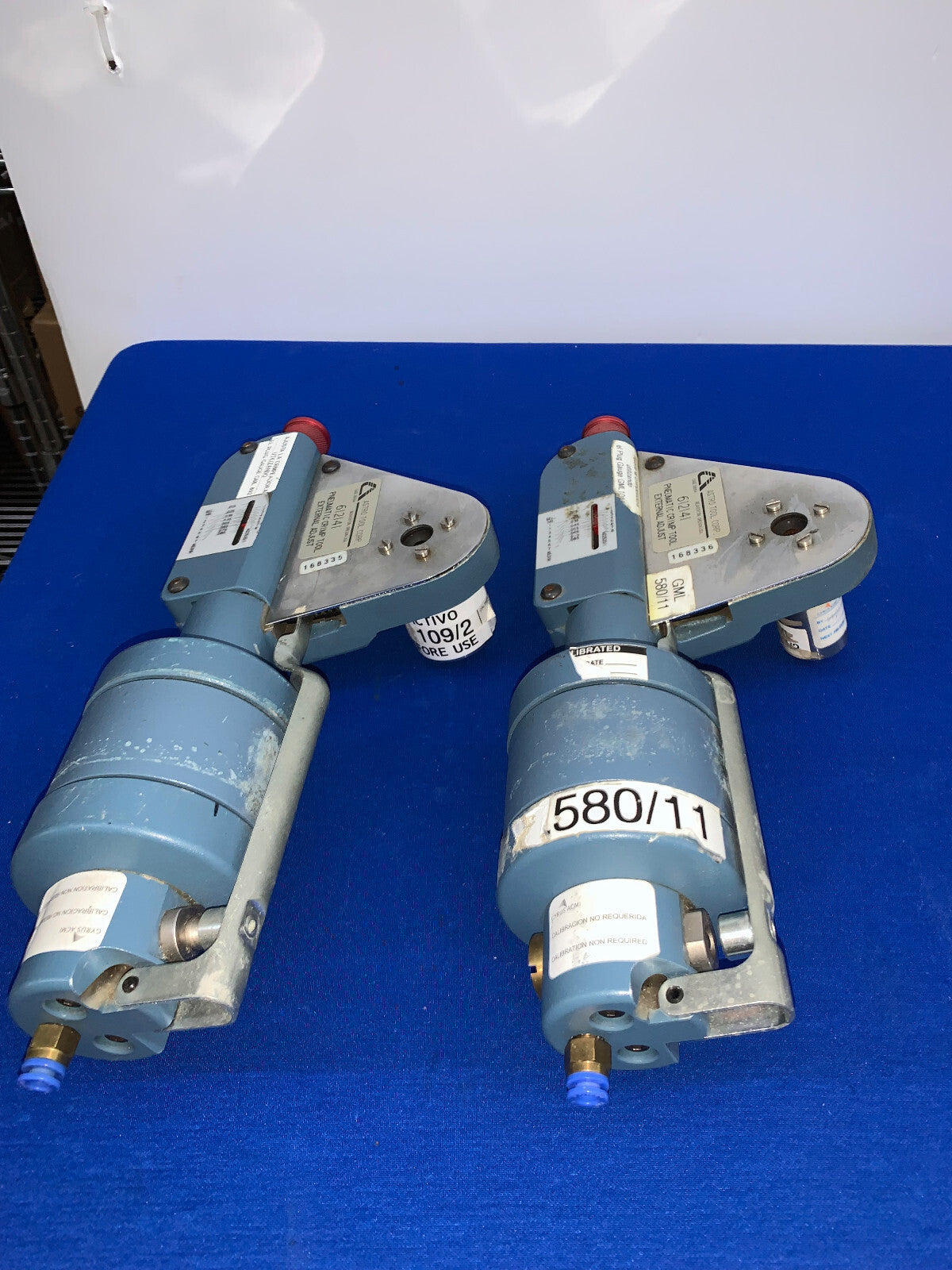 ASTRO TOOL CORP、612141、空気圧式クリンパー、数量2、部品用ロット販売