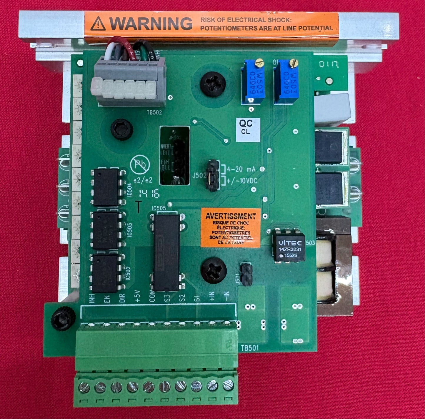AMERICAN CONTROL RGM403-10 PERMANENT MAGNET DC MOTOR CONTROL
