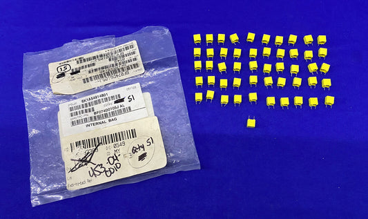 BF074D0105J CONDENSATORI A FILM 1UF 5% 63VDC RADIALI - 1 CONFEZIONE QTY 51 
