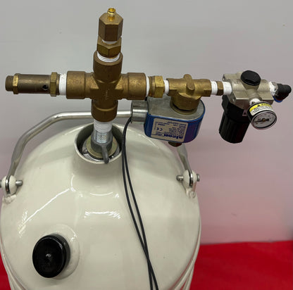 CHART/MVE MVE LAB 10 10740281 LIQUID NITROGEN ALUMINUM CRYOGENIC DEWAR TANK