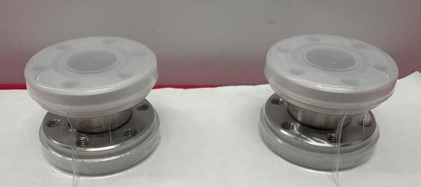 LESKER FN-C1221010 FLANGE - 1 CARDBOARD PLATFORM WITH QTY 2 FLANGES