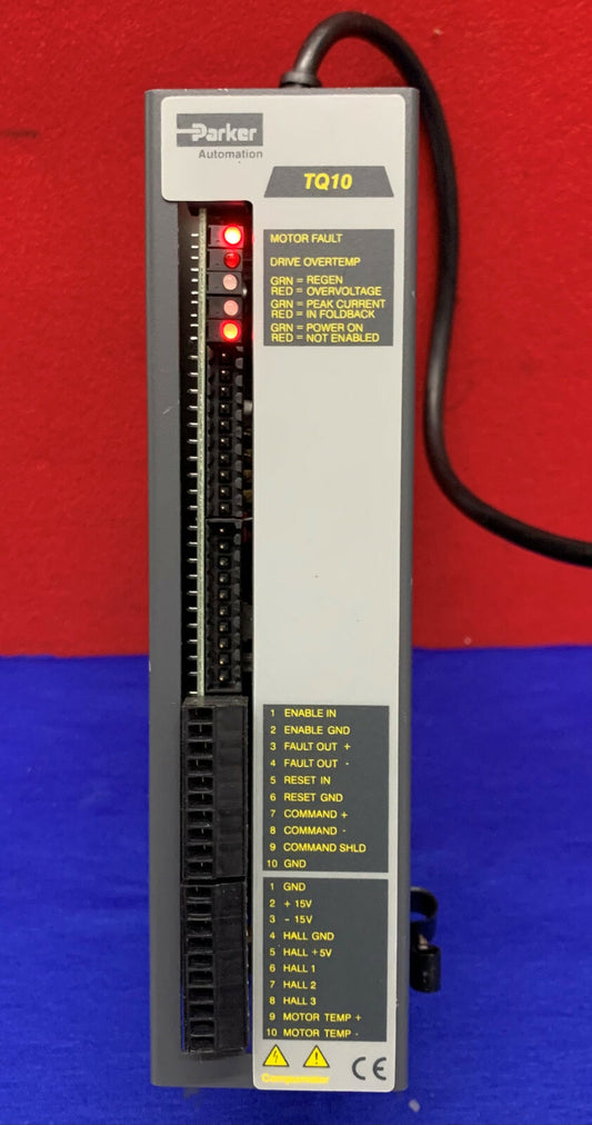 Moteur Parker Automation TQ10, SO 91358, 120 V, 50/60 Hz, 1 100 VA