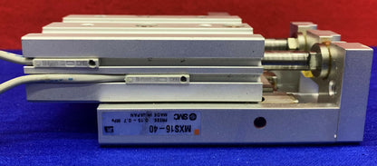 Vérin pneumatique SMC MXS16-40w/(2)SMC D-M9N, capteur statique à détecteur automatique