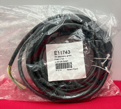 IFM E11743 CONNECTION CABLE 1Xm23 STRAIGHT SOCKET ADOGK190MSS0010H19