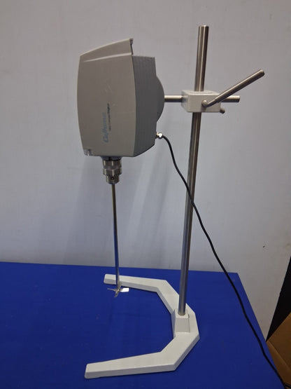 CAFRAMO 2002 COMPACT DIGITAL OVERHEAD STIRRER WITH STAND SHAFT & ROD 40-2002 RPM