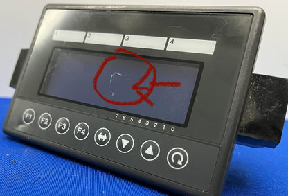 PANNELLO INTERFACCIA OPERATORE KEYENCE CORP KV-D20 4 LINEE - PARTI/RIPARAZIONE - 1 LOTTO QTY 3