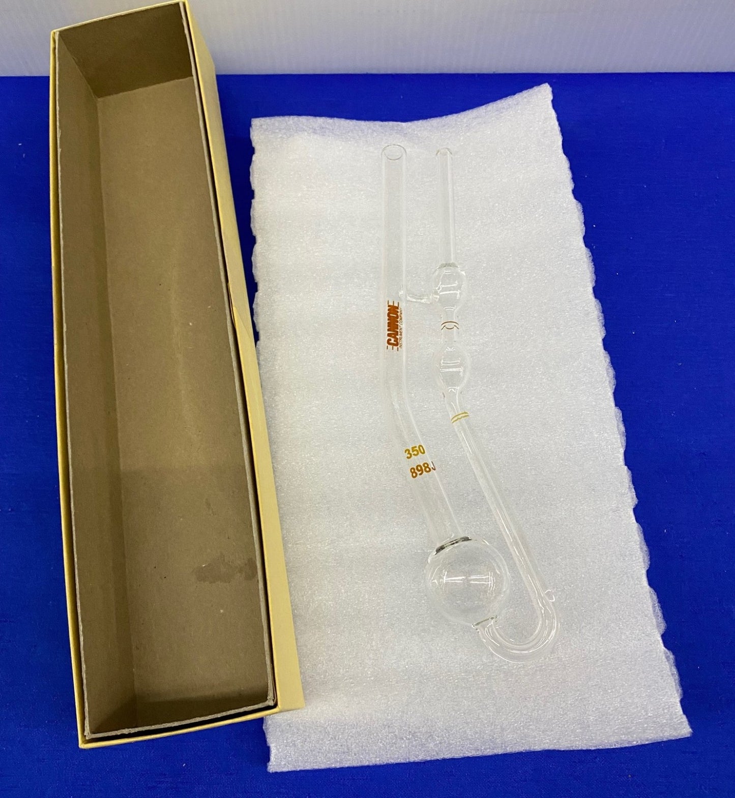CANNON INSTRUMENT 9721-B71 SIZE 350 CALIBRATED VISCOMETER  NEW OLD STOCK