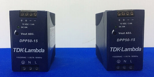 1 LOTTO DI QTY 2 - ALIMENTATORE TDK-LAMBDA DPP50-15 ALIMENTATORI