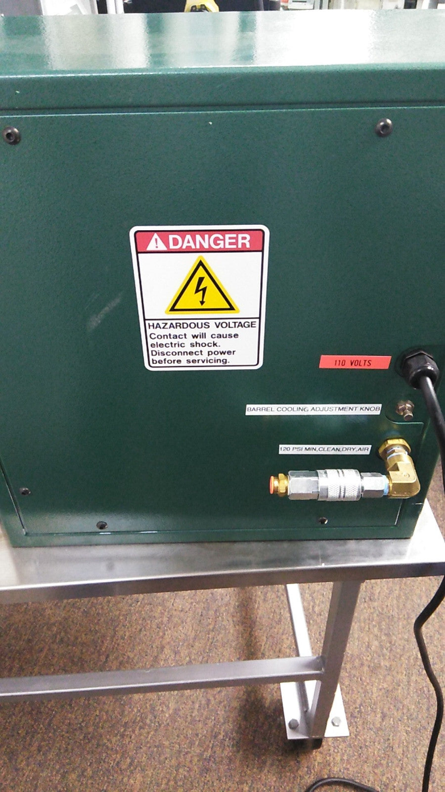 PEZO VIA Biomedical  GS-5T PLASTIC INJECTION MOLD PRESS IPNEUMATIC RAM