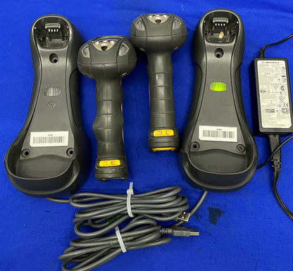 SYMBOL MOTOROLA BARCODE SCANNER LS3578 mit LADESTATION - 1 LOT MENGE 2