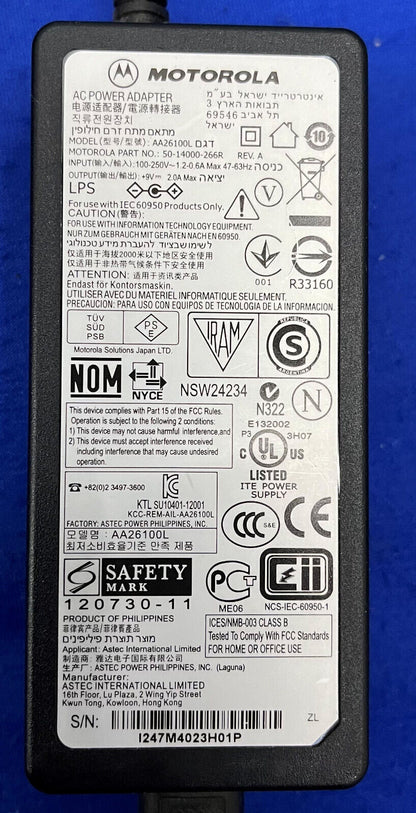 Scanner de codes-barres Symbol Motorola LS3578 avec station de charge - 1 lot Qté 2