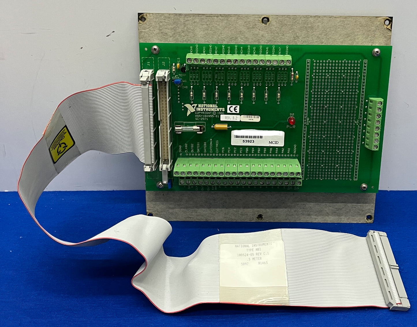 NATIONAL INSTRUMENTS SC-2071 終端インタフェースアセンブリ ASSY/80955-01 