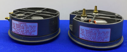 Manomètre à eau DWYER MAGNEHELIC 2000-150 cm, pression maximale 15 PSIG - 1 lot de 2
