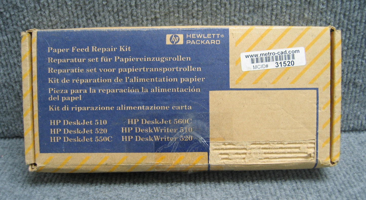 KIT DE NETTOYAGE D'ALIMENTATION PAPIER HEWLETT PACKARD HP C4537-80027 AVEC DISQUE HP DESK JET
