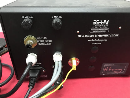 BEAHM DESIGN 210A HOT AIR STATION / HOT AIR BOX / BALLOON DEVELOPMENT STATION