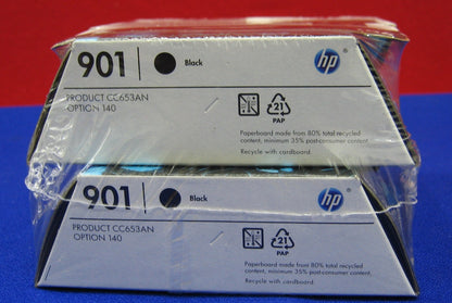 HP / ヒューレット パッカード 901 / CC653AN オプション 140、ブラック インク カートリッジ
