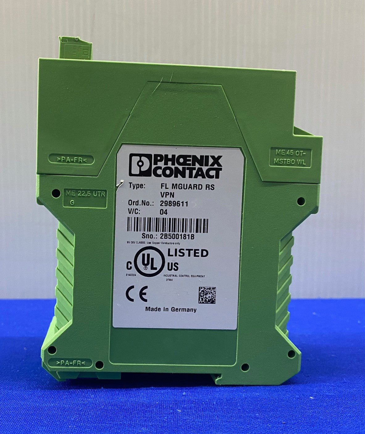 PHOENIX CONTACT 2989611 V/C 04 FL MGUARD RS VPN ROUTER