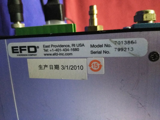 DISPENSADOR EFD VALVEMATE 7094BL 7013864 SN 799213 