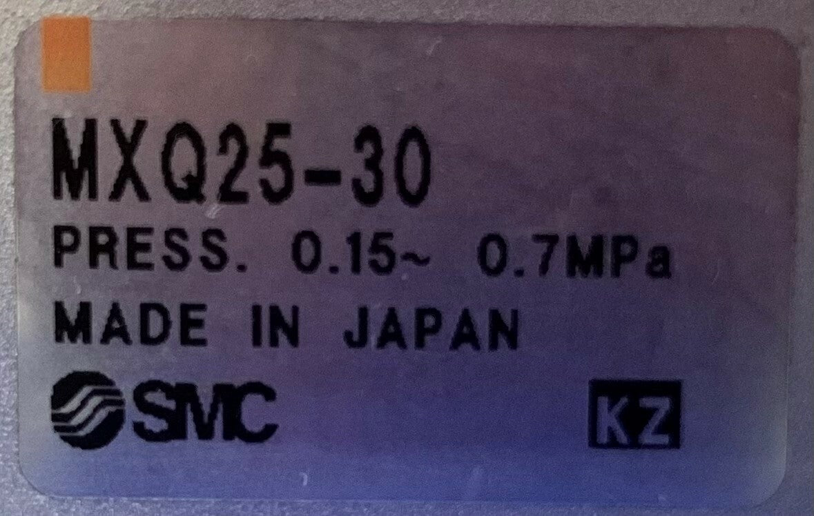 Vérin pneumatique coulissant SMC MXQ25-30 0,15 à 0,7 MPa MXQ25-30B