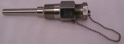 YDM31617851 Puits thermométrique 3/4" T316 en acier inoxydable 5 7/8" L arbre-4"