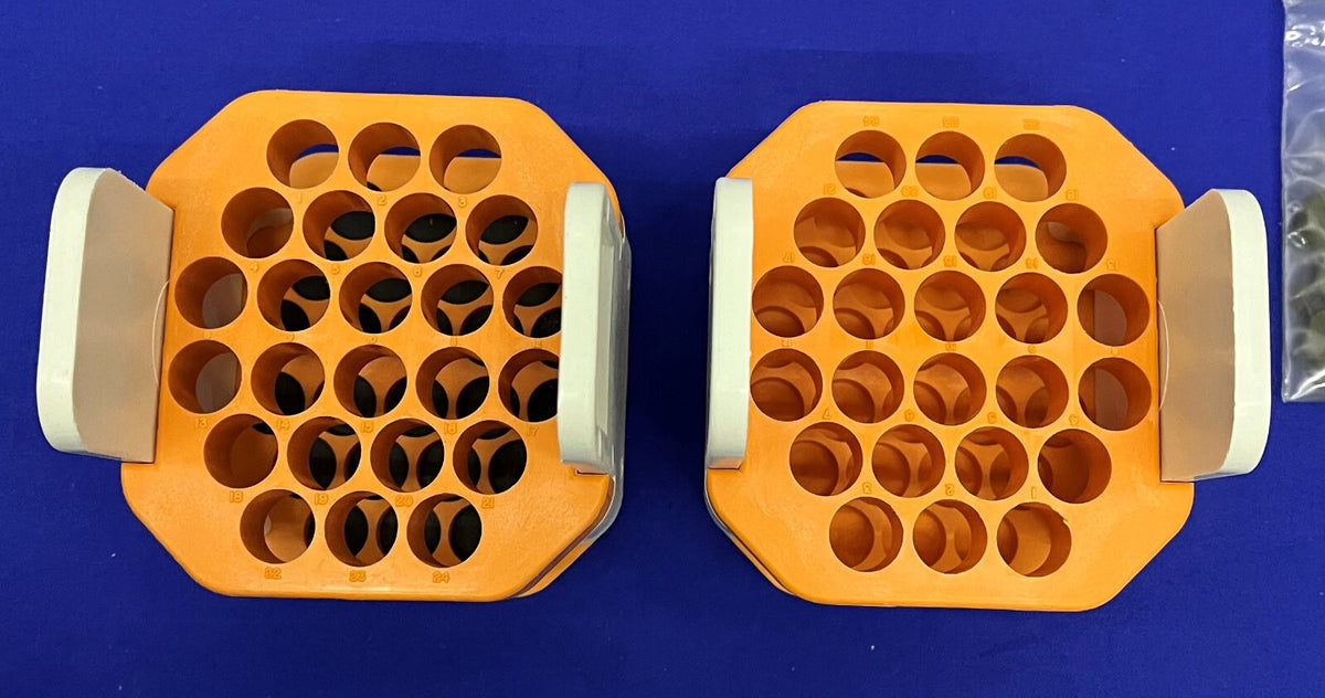 ADATTATORE PER SECCHIELLO OSCILLANTE PER CENTRIFUGA BECKMAN 24 POZZI LOTTO DA 2 