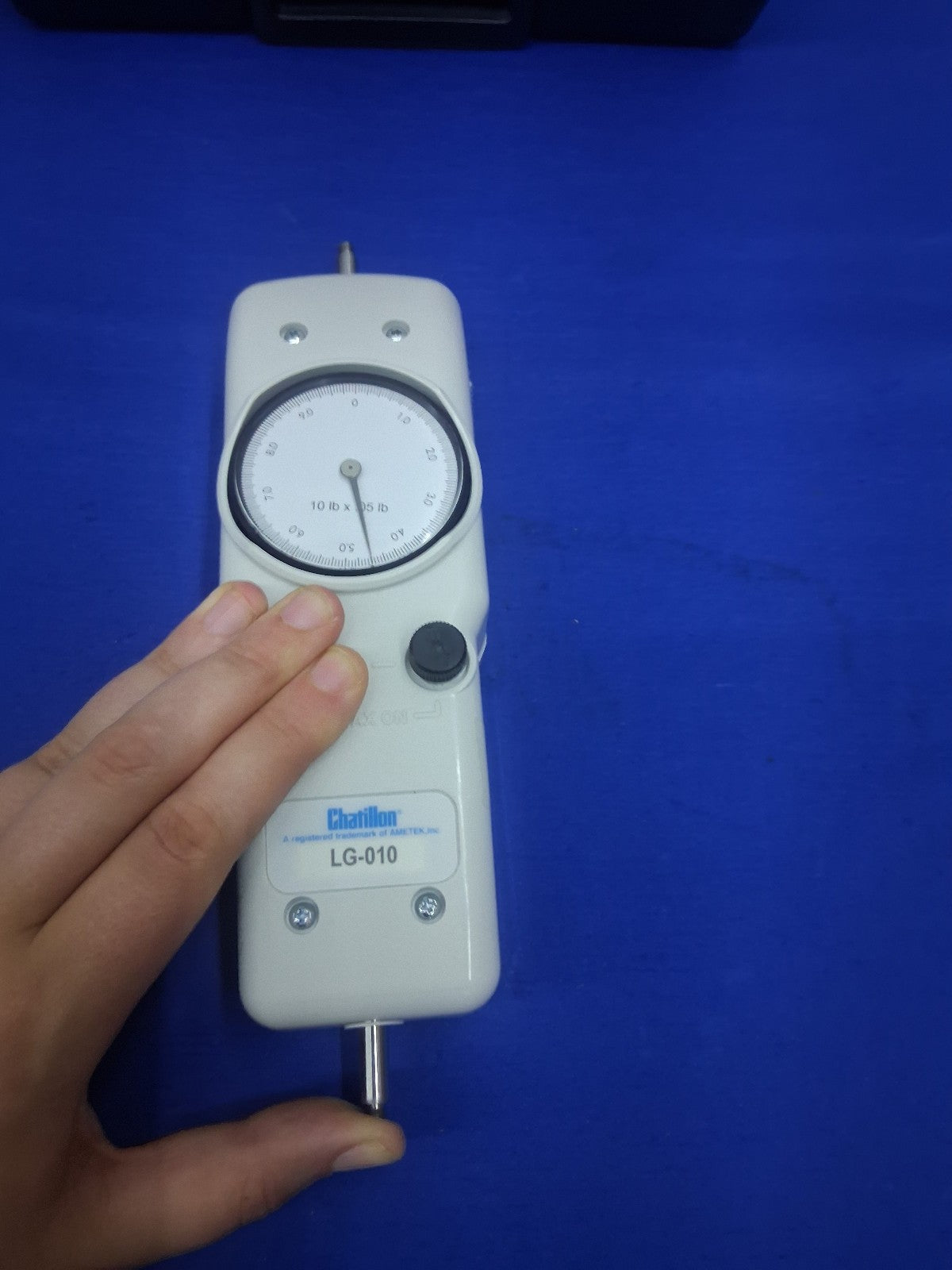 Chatillon LG-010 Mechanical Force Gauge 10 lb x 0.05 lb LOAD CELL