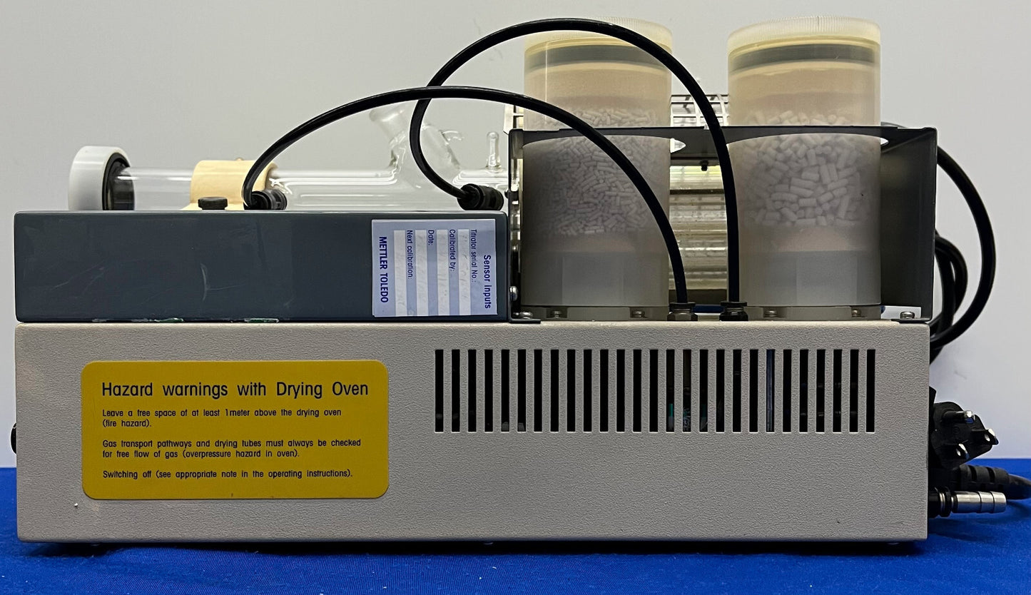 METTLER TOLEDO DO337 D0337 TITOLATORE FORNO ESSICCAZIONE RISCALDAMENTO A RESISTENZA