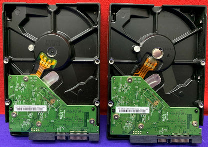 QTY 2 - Western Digital WD5000AAKX 500GB harde schijf 