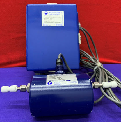 Intek Rheotherm 210R-T-UL1/16(1/4E)-0/10-24V &amp; TUL1/16(1/4E) stroommeter 