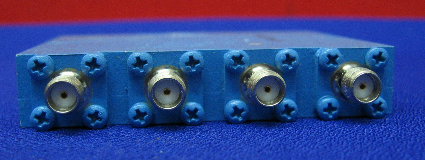 DIVISOR DE POTENCIA SMA DE 4 VÍAS DE 2 GHz A 4 GHz PASTERNACK PE2015 500 hm 