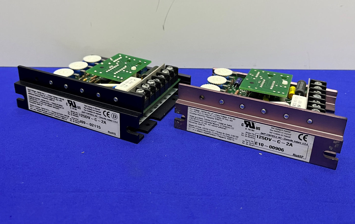 DART CONTROLS 125DV-C-2A LOT VAN 2 - ONDERDELEN/REPARATIE