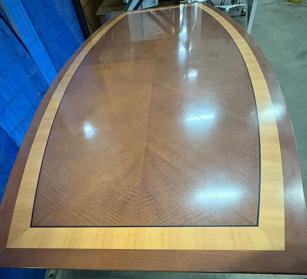 Conference room table or dinning room table. 7’ x 42” (28 1/2" on curved end)