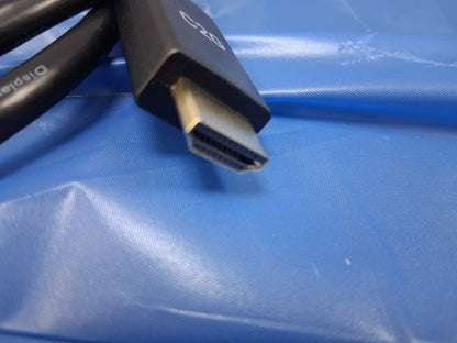 C2G 54432 3FT DISPLAY PORT MALE TO HD MALE PASSIVE ADAPTER CABLE 4K 30 HZ NEW