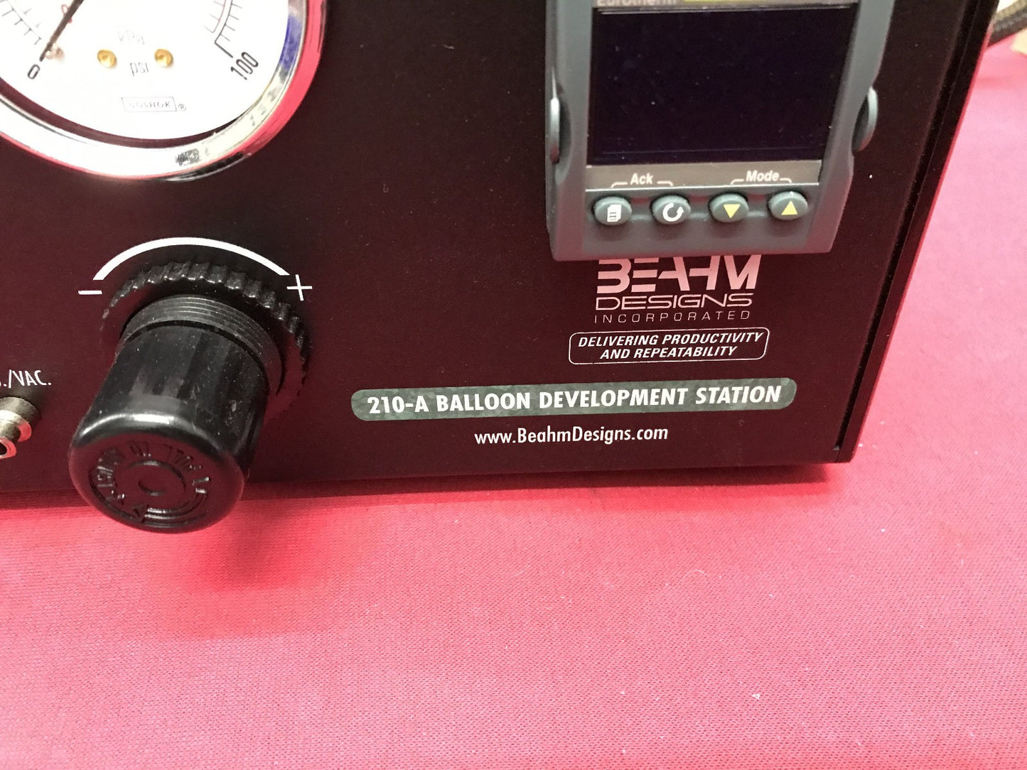 BEAHM DESIGN 210A HOT AIR STATION / HOT AIR BOX / BALLOON DEVELOPMENT STATION