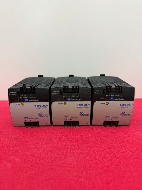 Allen Bradley AB 1606-XLP POWER SUPPLY 1606-XLP100E Ser.A  - 1 LOT QTY 3