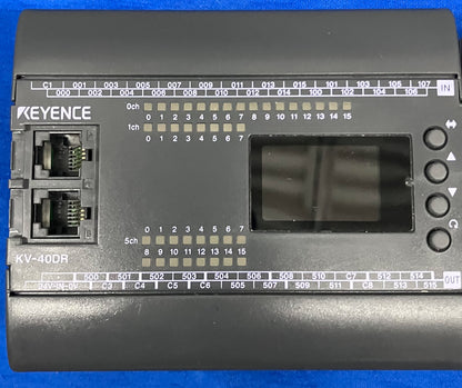 KEYENCE KV-4DR BASISEENHEID, DC-TYPE, MET 2 MICRO PLC KV-E8X EN KV-E8A 