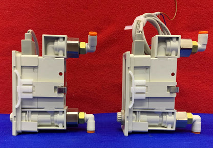 1 lot de 2 - Débitmètre numérique SMC PFM750S-N01L-E, débit 1-50 L