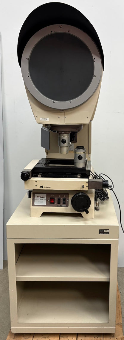 NIKON V-12B PROFILE PROJECTOR COMPARATOR V-12BS - ITEM IS FOR PARTS REPAIR