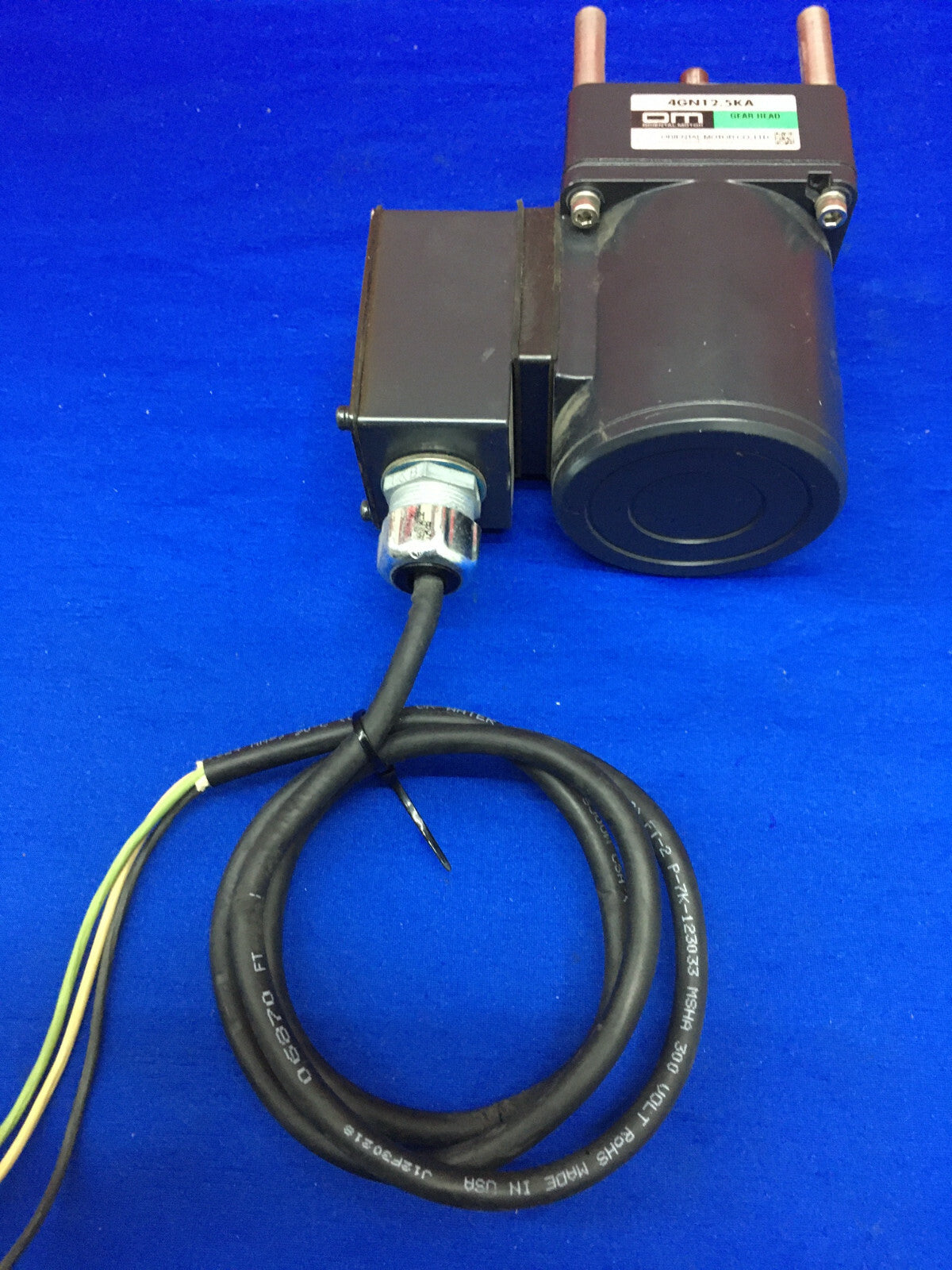MOTORE ORIENTALE 4IK25GN-FCH MOTORE A INDUZIONE CON TESTA RIDUTTRICE 4GN12.5KA