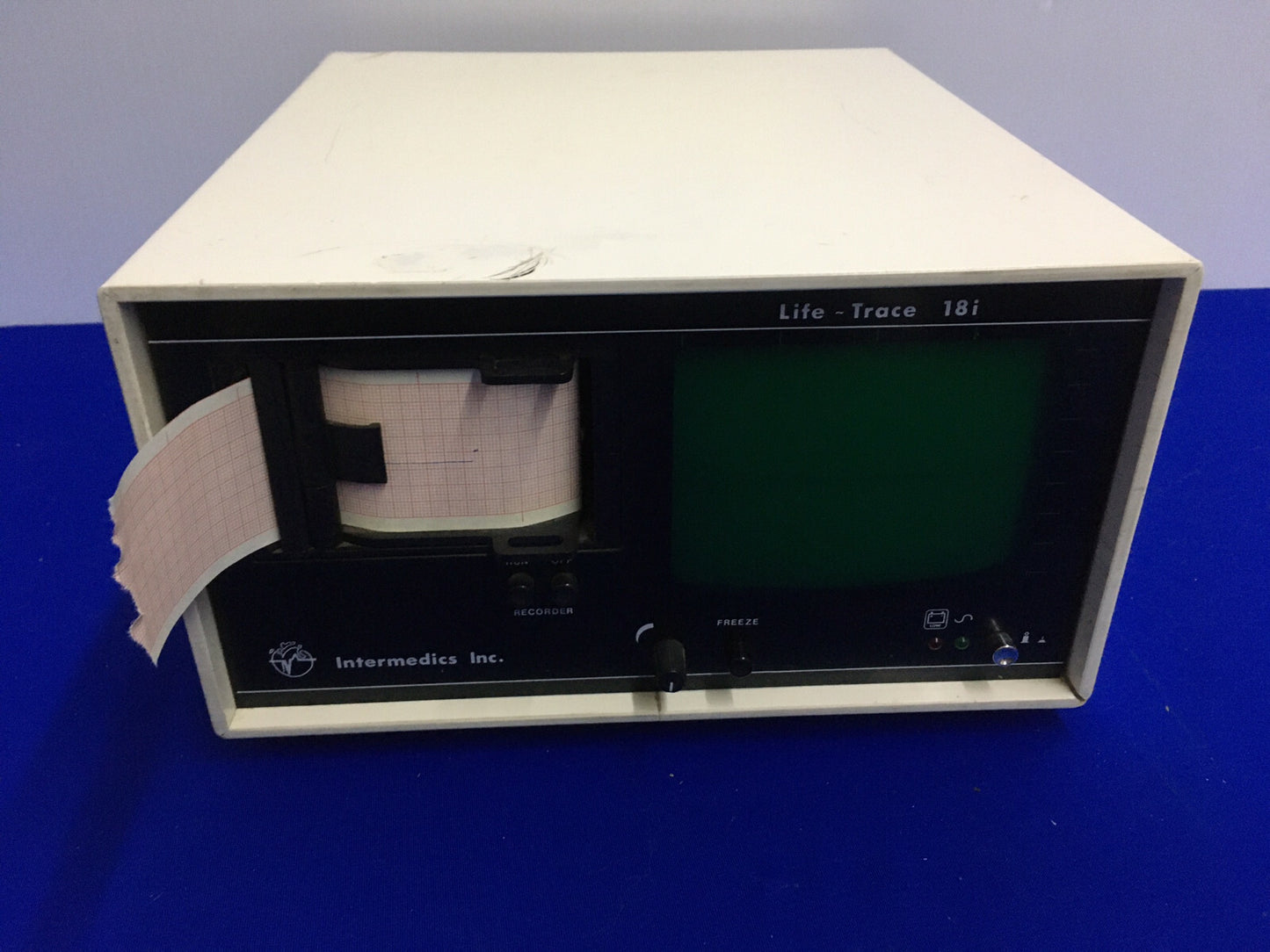 ONDERDELEN/REPARATIE INTERMEDICS LIFE-TRACE 18i STRESS TEST RECORDER &amp; MONITOR